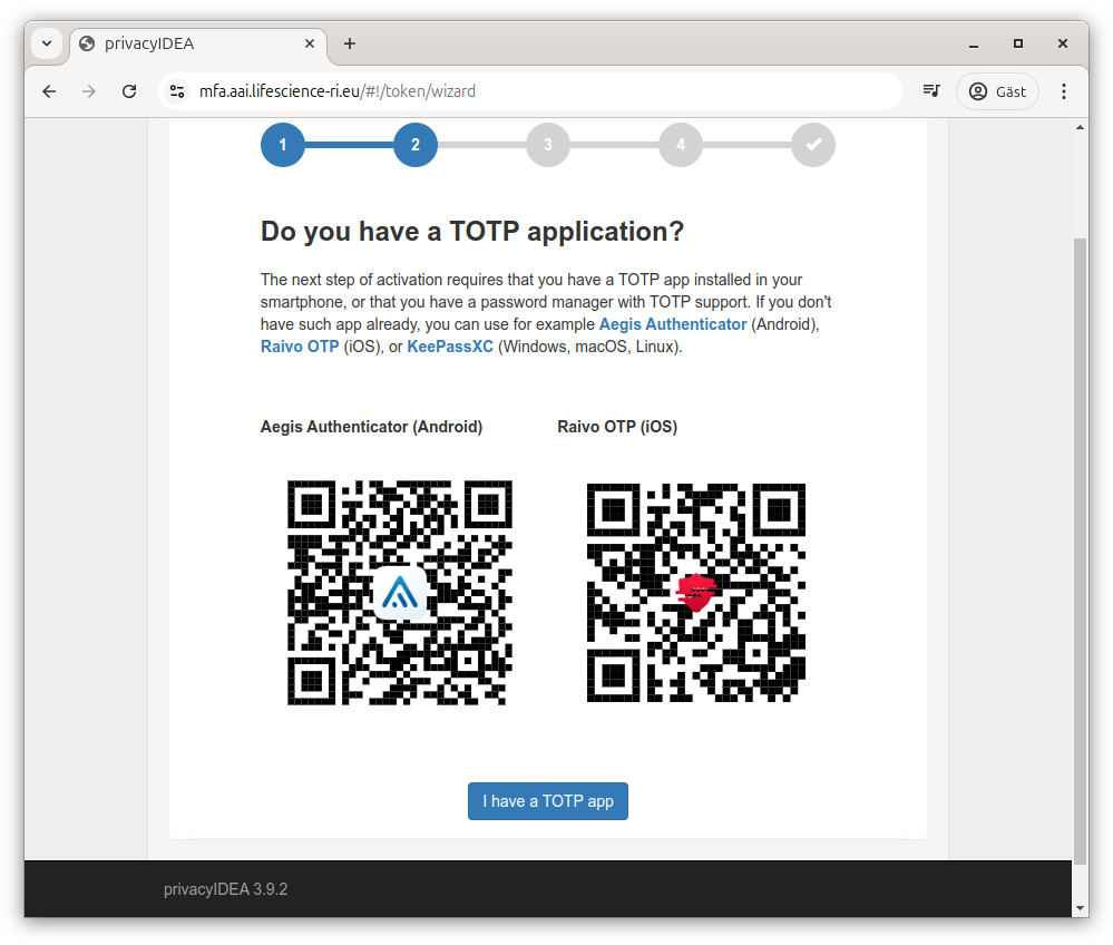 MFA app check